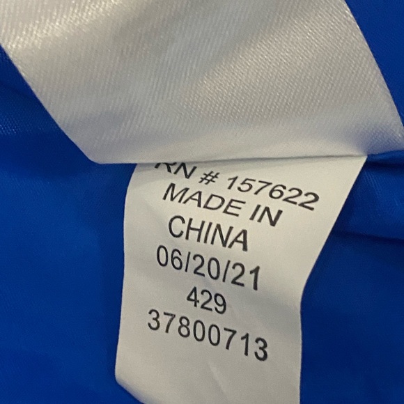 EUC Eddie Bauer Blue Puffer Jacket Youth XL 16 - Picture 12 of 12